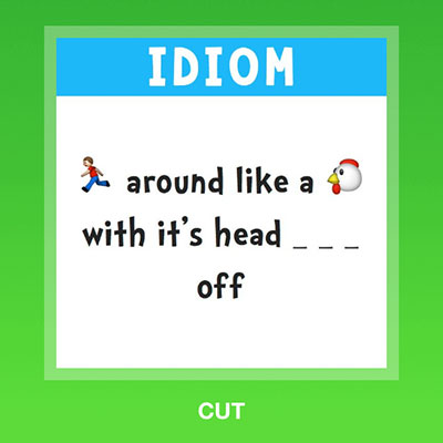  Cut 