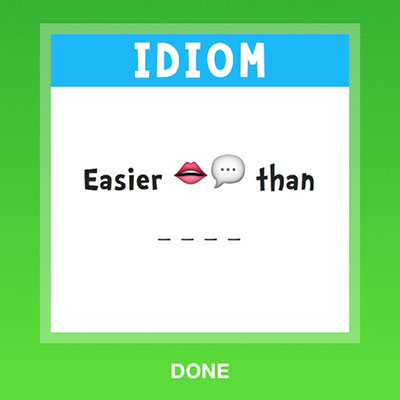  Done 