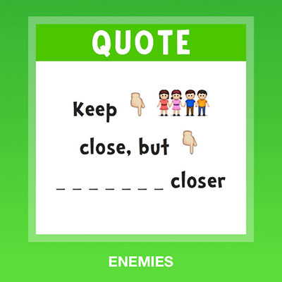  Enemies 