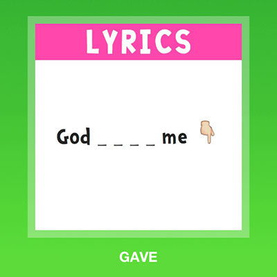  Gave 