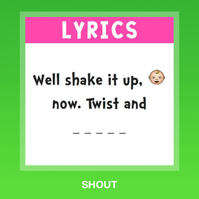  Shout 