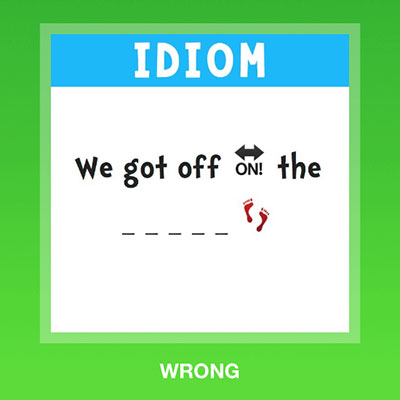  Wrong 