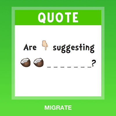  Migrate 
